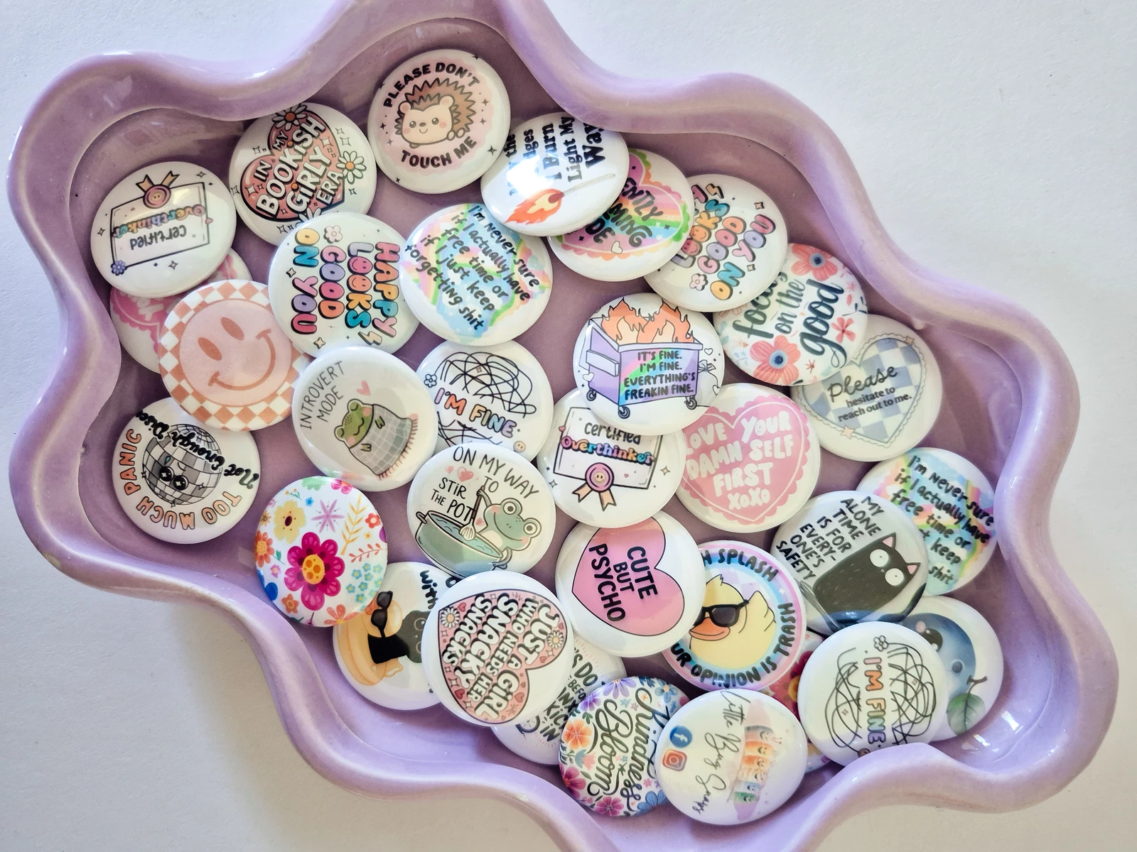 Mini Badge Samples